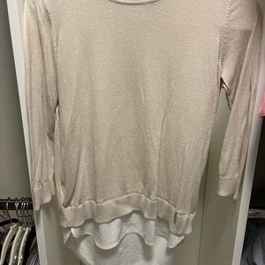 Tan Calvin Klein top